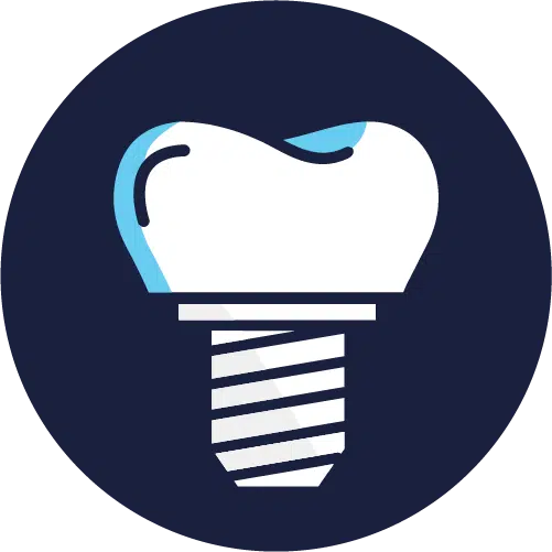 Our innovative dental implant solutions provide a long lasting and seamlessly natural solution to replace missing teeth.